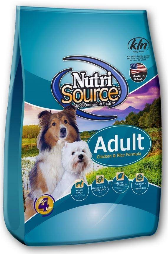 Nutri Source Adult Dog Food - Chicken & Rice Formula