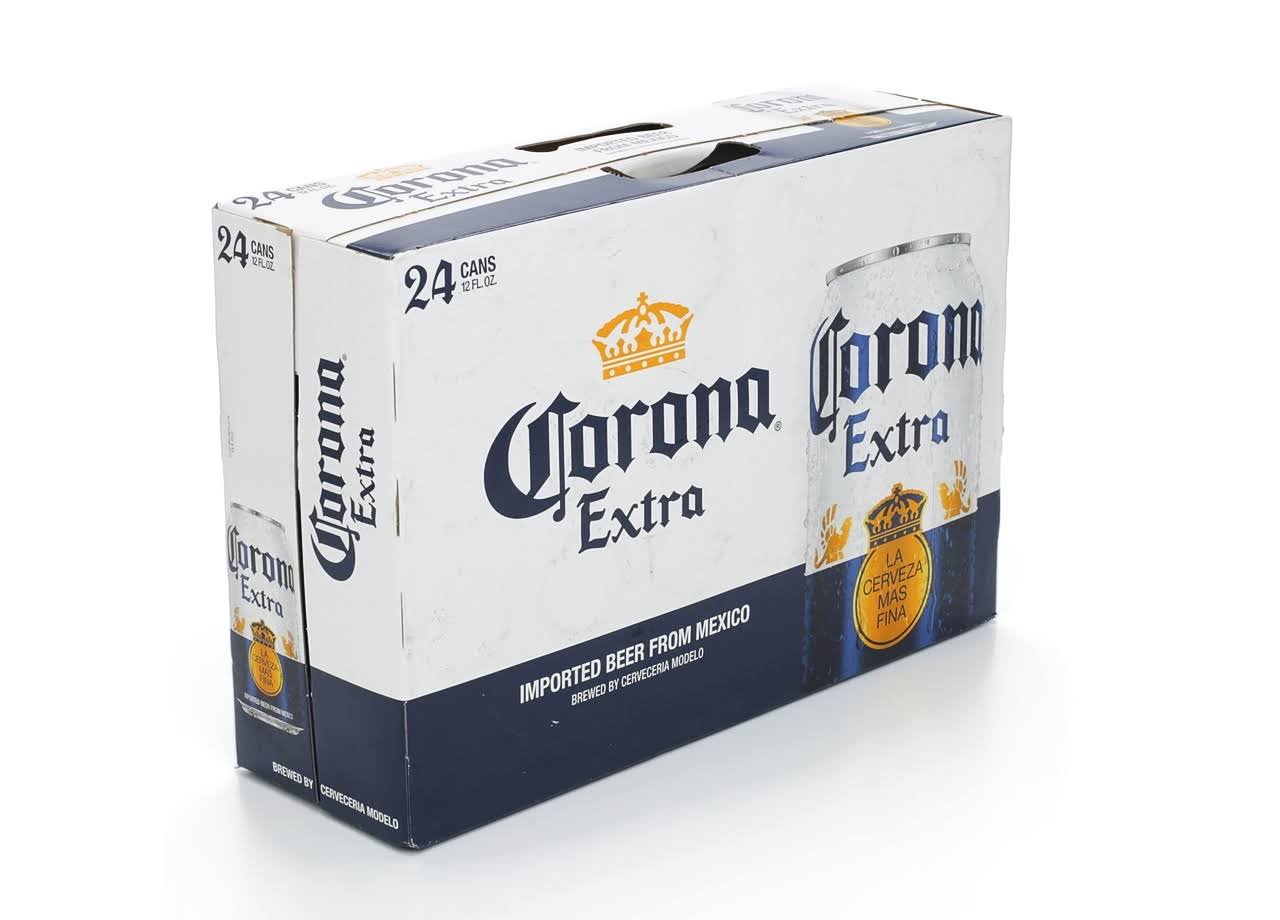 Corona Extra Beer - 12oz, 24 Pack