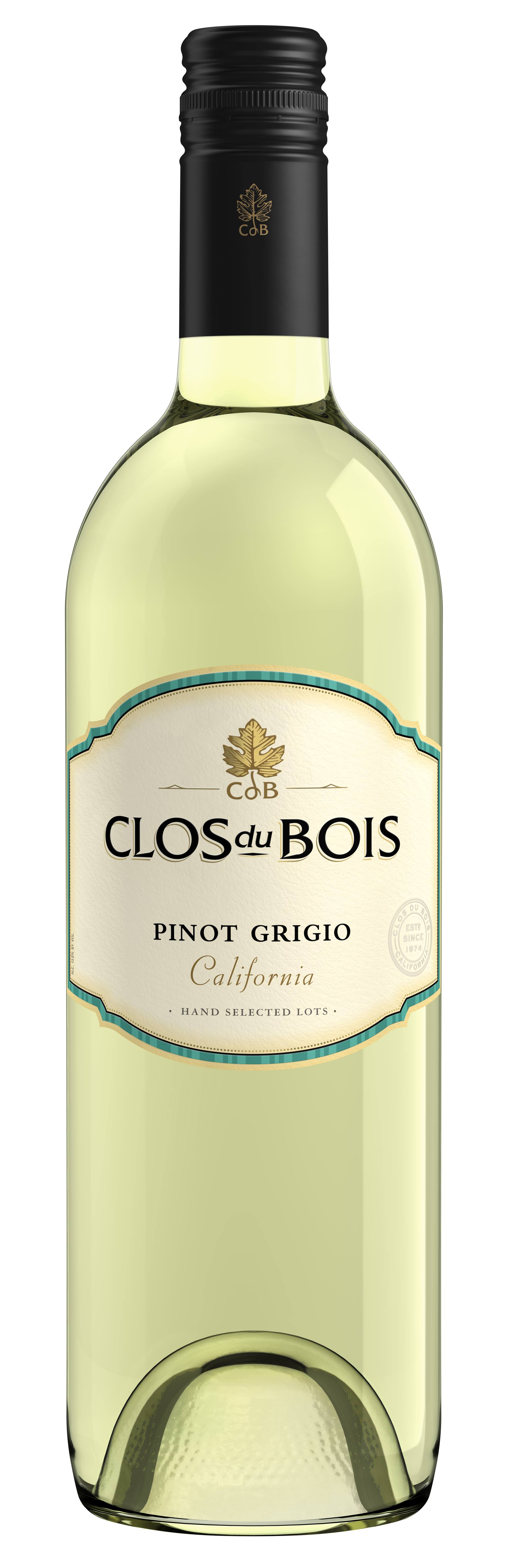 Clos du Bois Pinot Grigio, California, 2017 - 750 ml