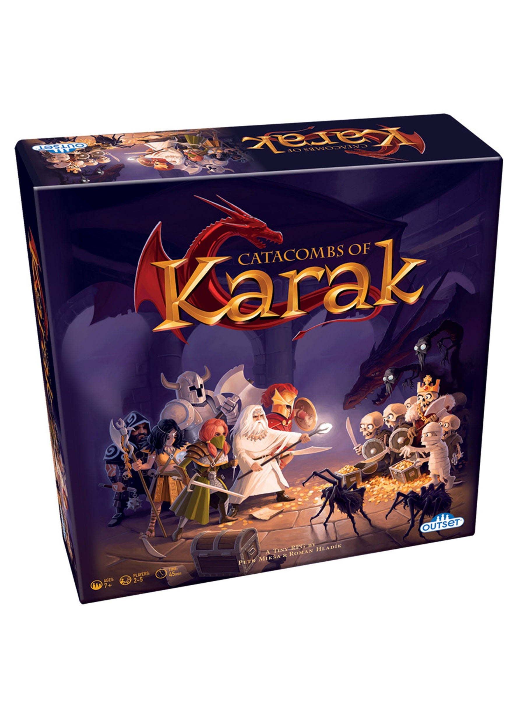 Outset Catacombs of Karak Board Game