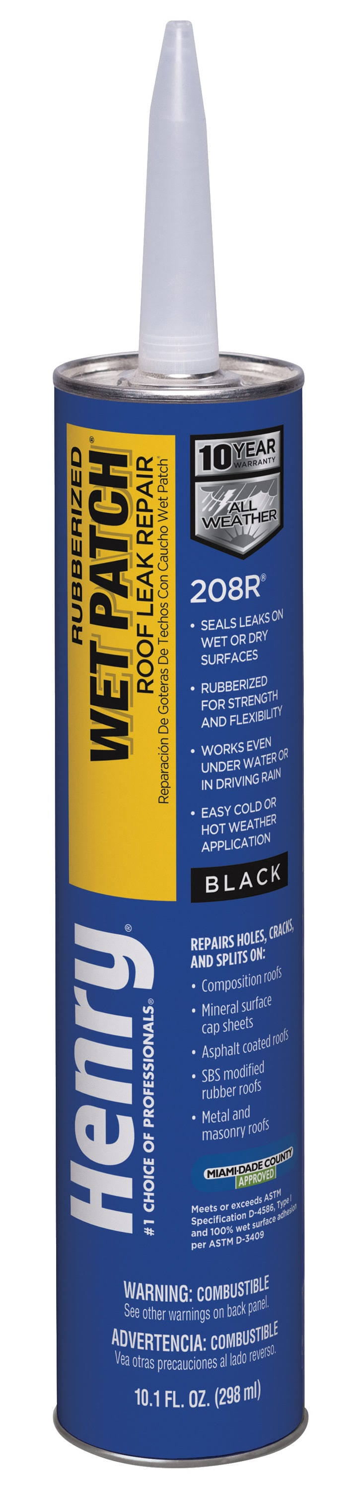 Henry Company Wet Patch Roof Cement - 330ml