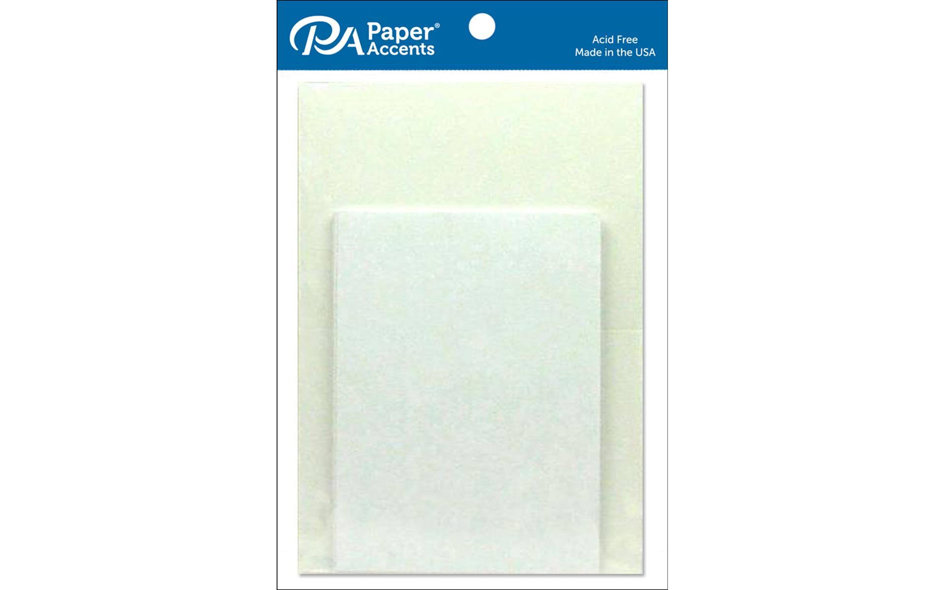 Card & Env 5x7 10pc White Paper Accents