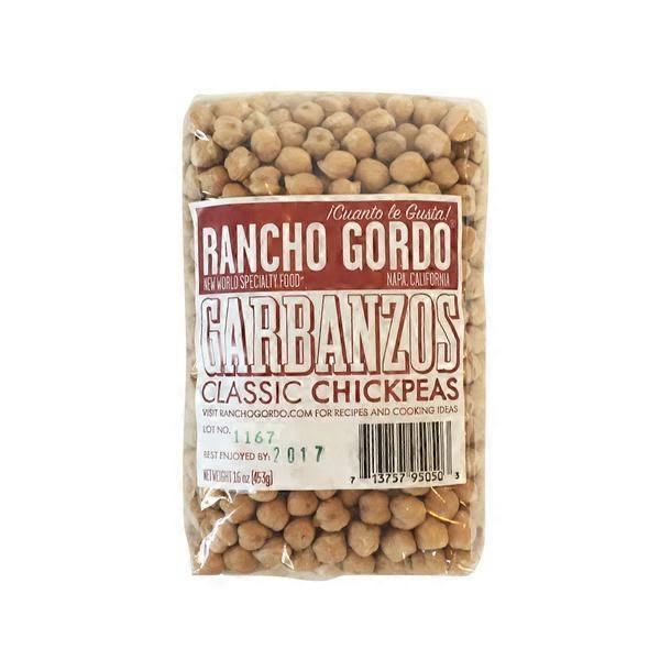 Rancho Gordo Chickpeas, Garbanzos - 16 oz