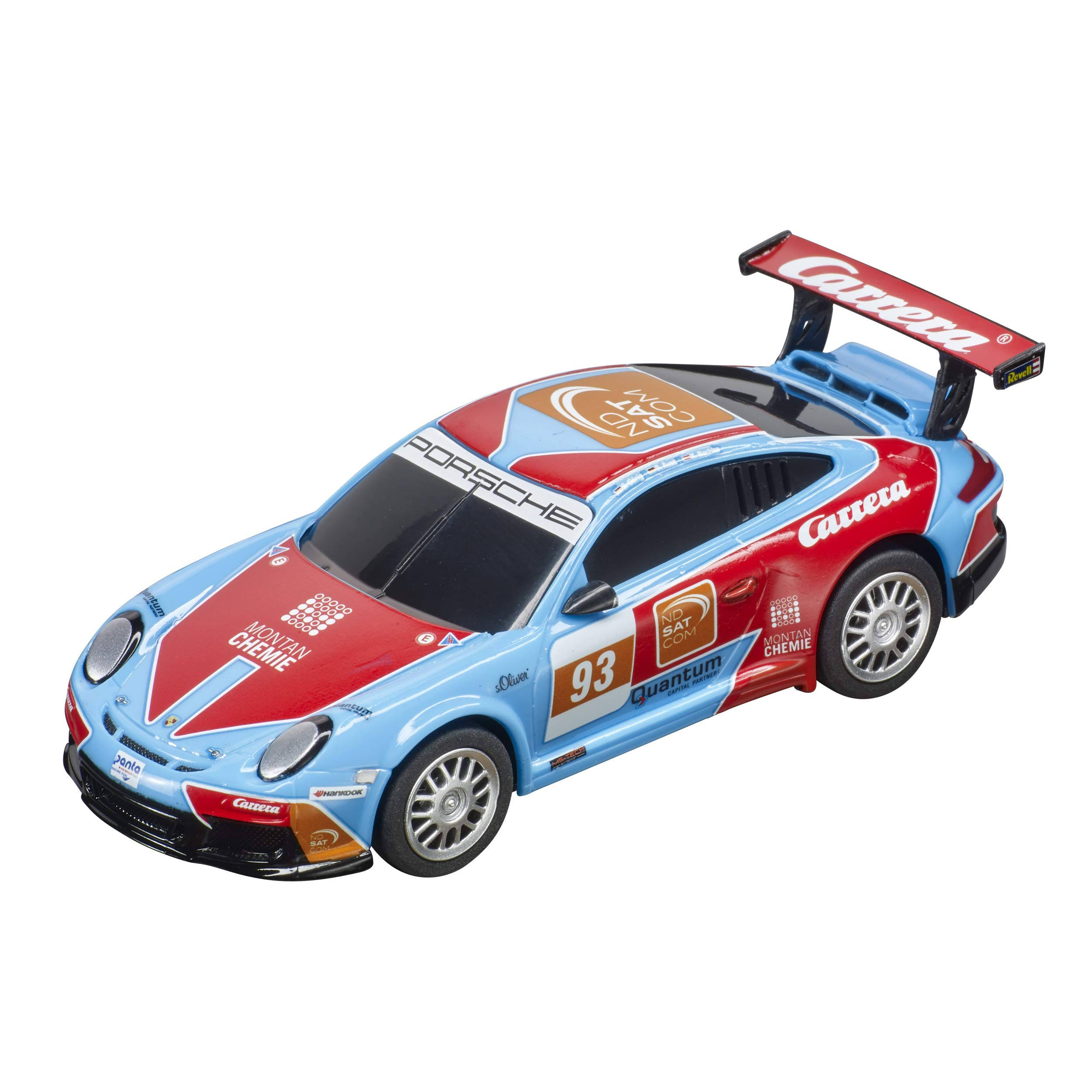 Carrera 64187 Porsche 997 GT3 Carrera Blue 1:43 Scale Analog Slot Car