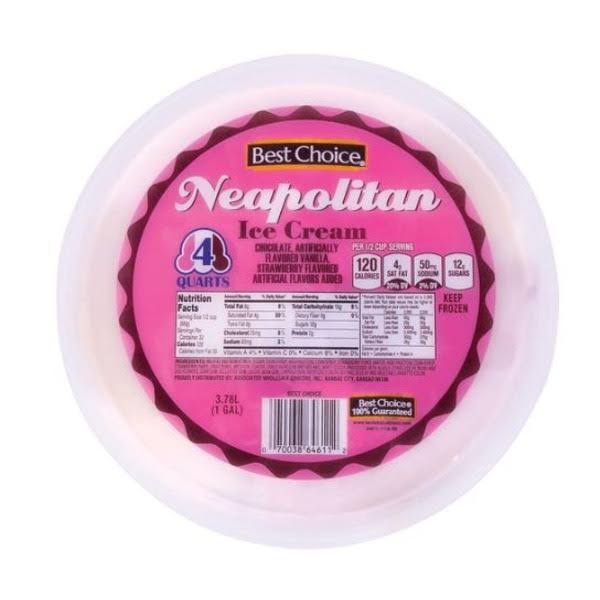 Best Choice Neapolitan Ice Cream