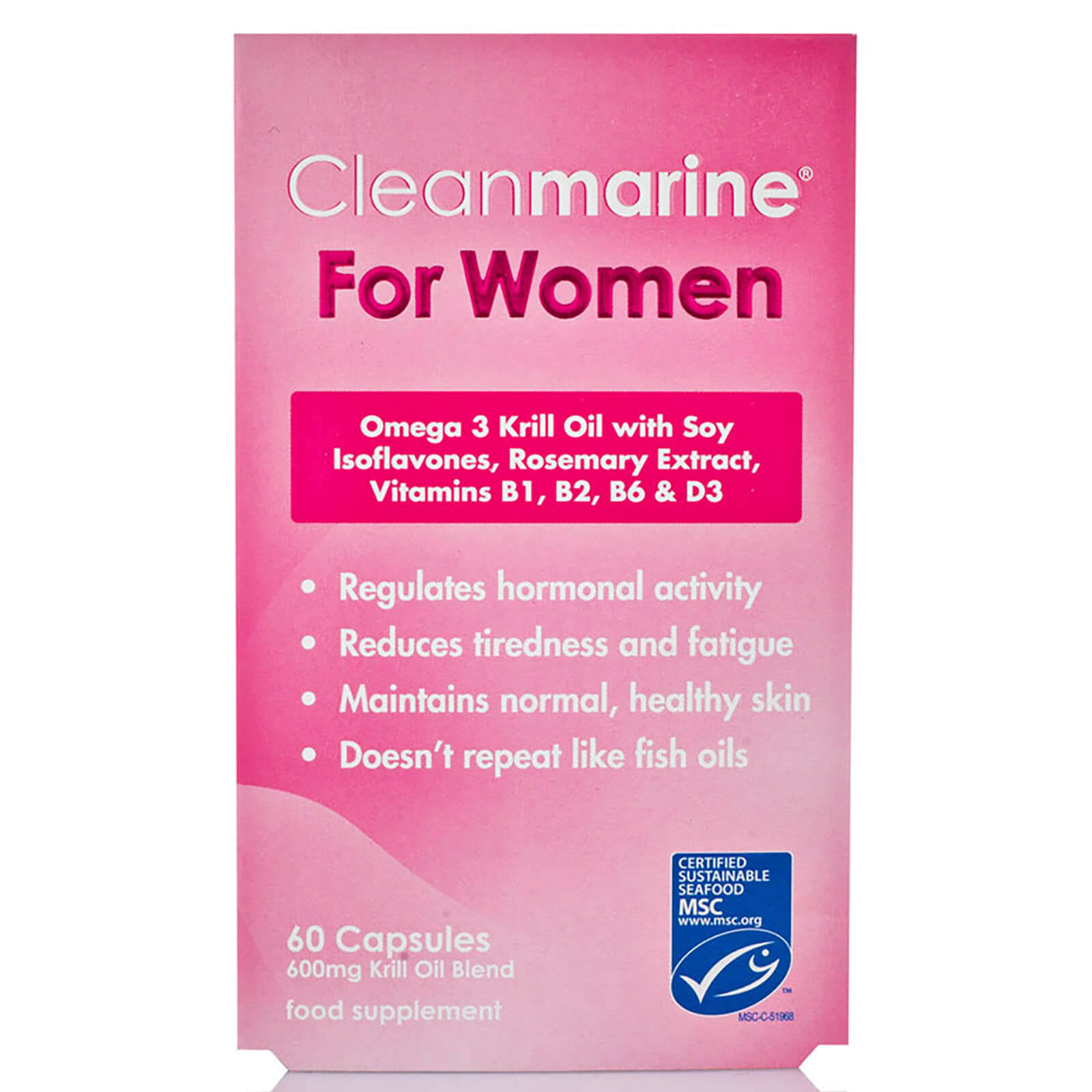 Cleanmarine - Krill Oil for Women (60 Softgels)