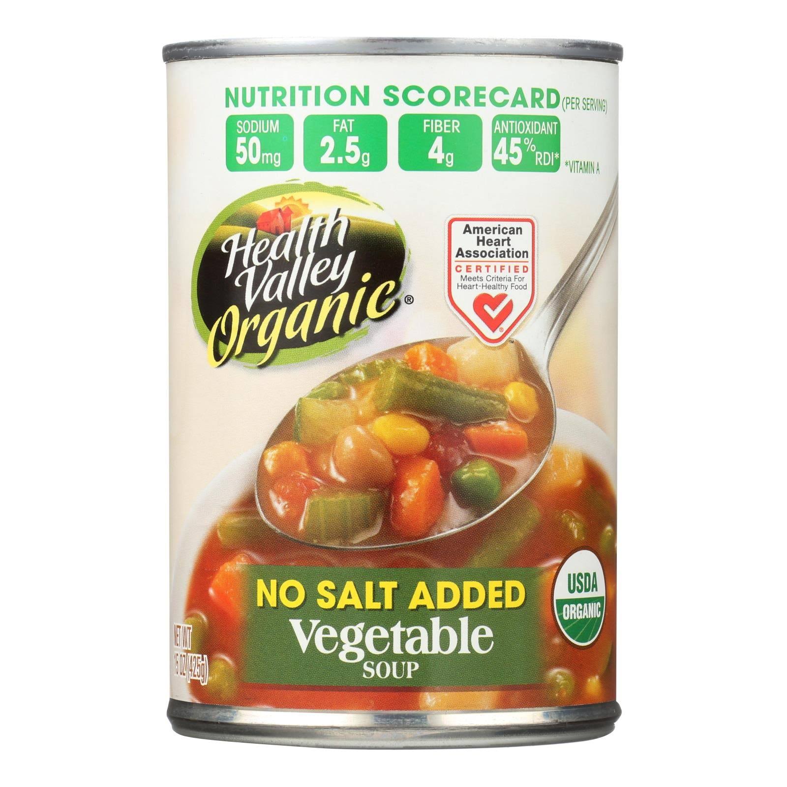 Health Valley Organic Soup - Vegetable