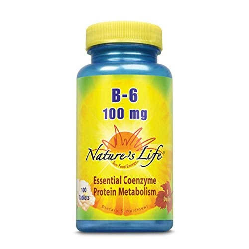 Nature's Life Vitamin B 6 Dietary Supplement - 100mg, 100ct
