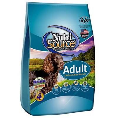 NutriSource Adult Dry Dog Food - Chicken and Rice Formula