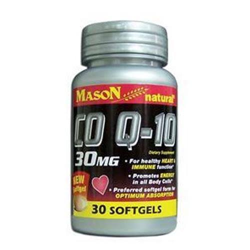 Mason Vitamins Coq10 Dietary Supplement - 60 Softgels