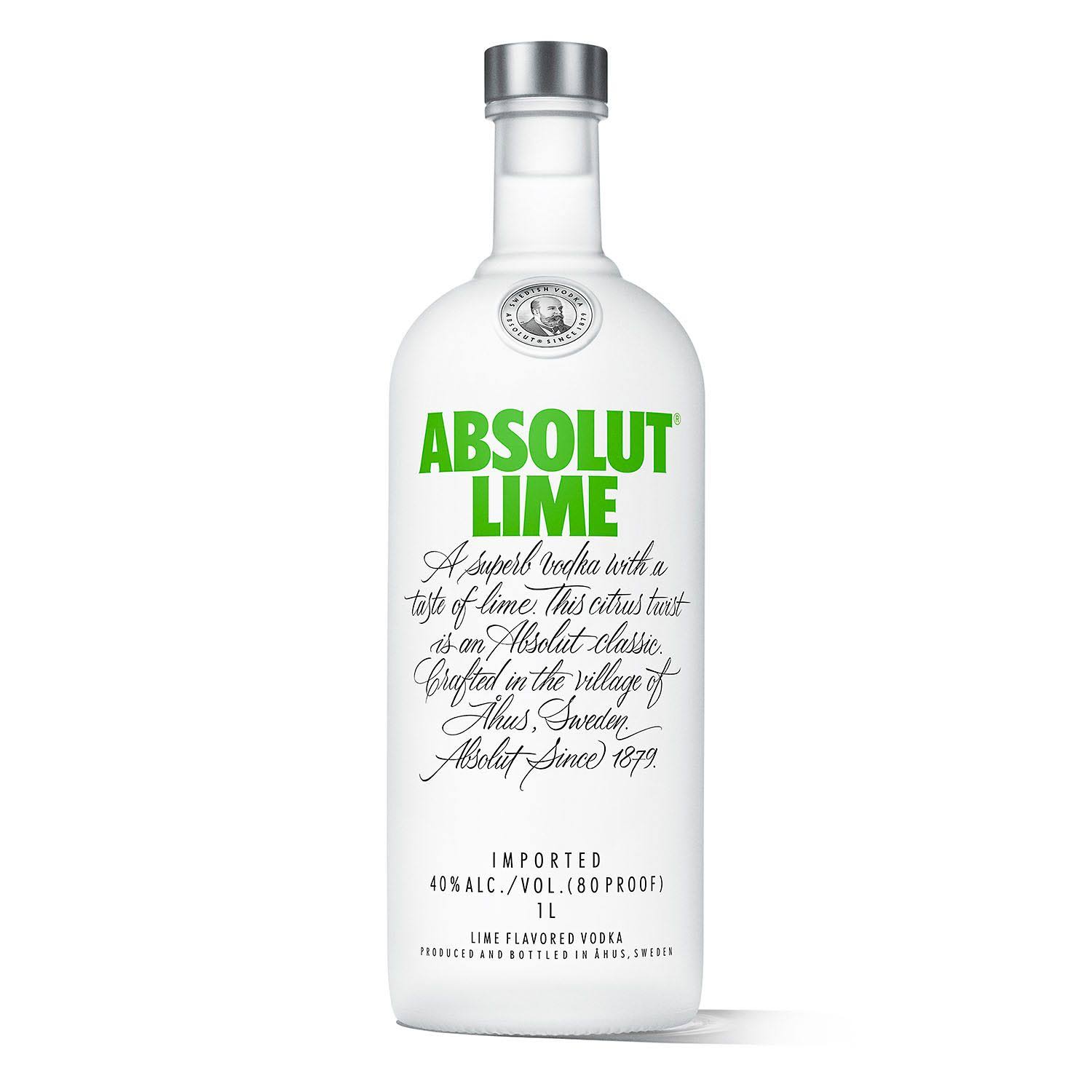 Absolut Vodka, Lime Flavored - 1.75 l