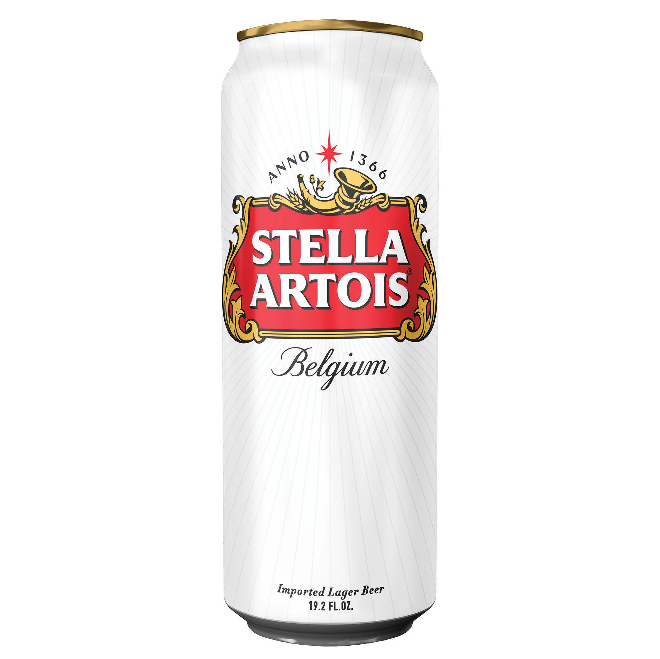 Stella Artois Beer, Imported, Lager, Belgium - 19.2 fl oz