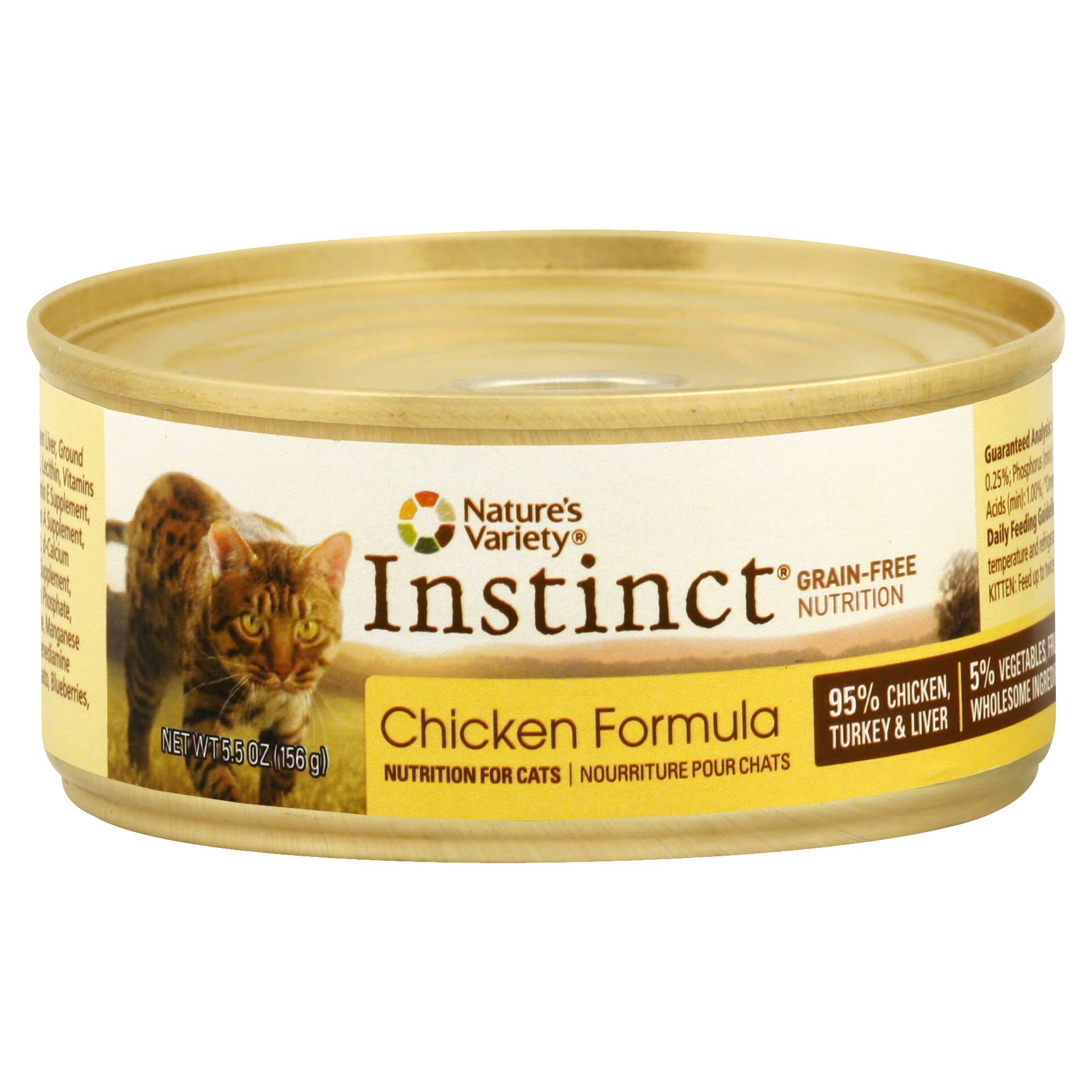 Nature's Variety Instinct Cat Food - Chicken Formula