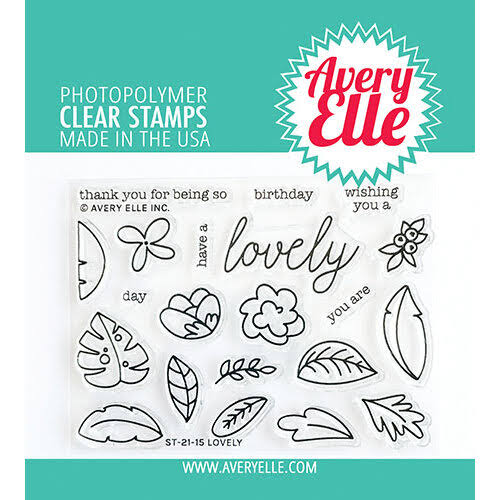 Avery Elle - Clear Photopolymer Stamps - Lovely