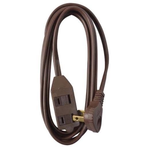 Ho Wah Kintron #09407ME Extention Cord - 7', Brown