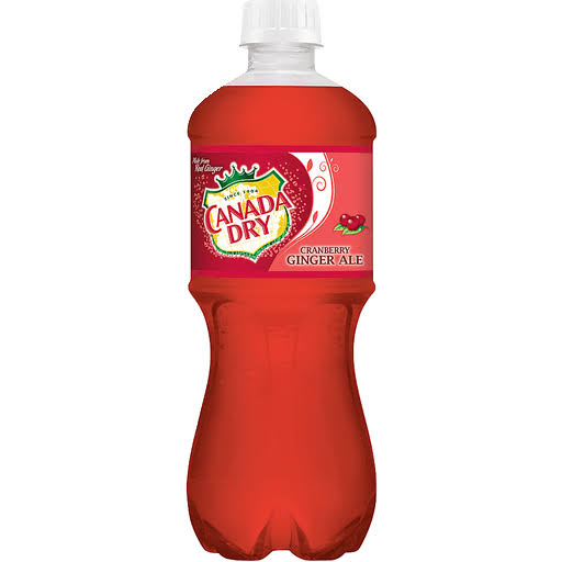 Canada Dry Ginger Ale - Cranberry, 20oz