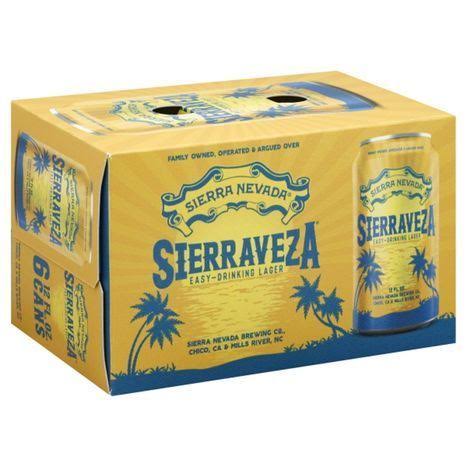Sierra Nevada Beer, Sierraveza - 6 pack, 12 oz cans