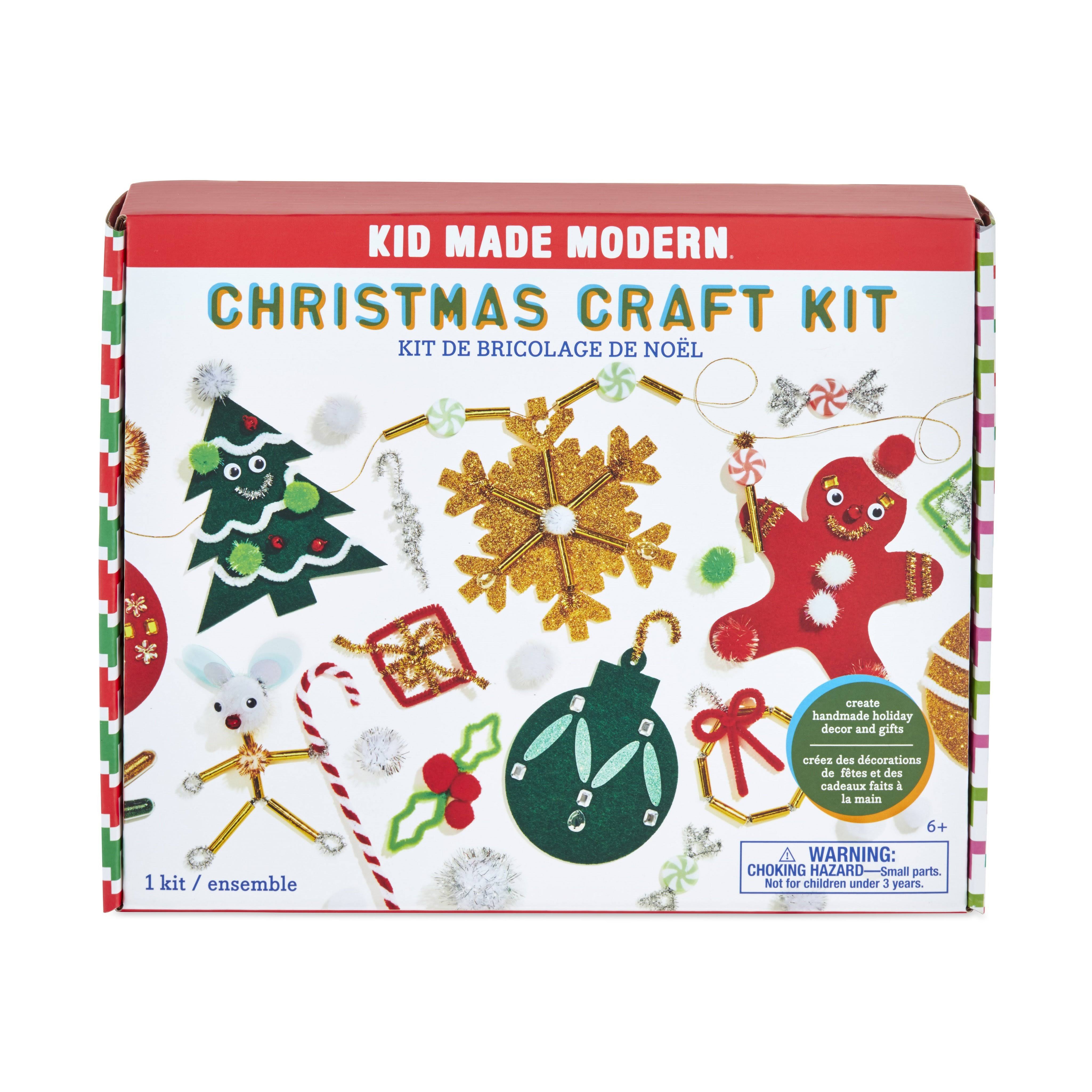 Christmas Crafts for Kids Kid Made Modern Christmas Craft Kit