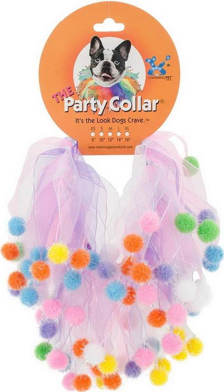Charming Pet Party Collars-Birthday Small 10"