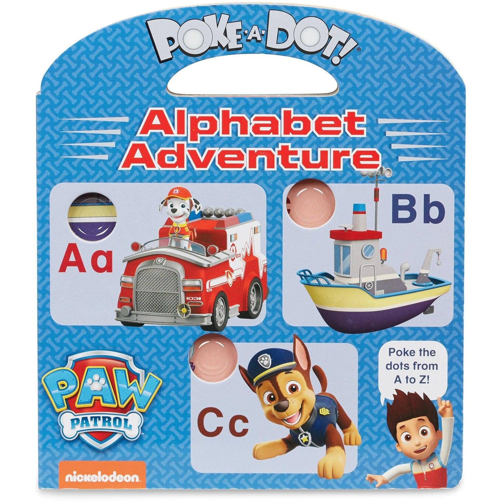Melissa & Doug Paw Patrol Poke-A-Dot - Alphabet Adventure