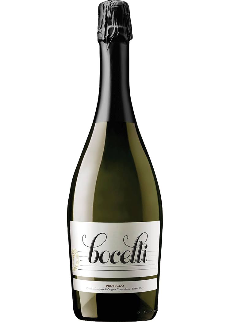 Bocelli Prosecco Sparkling White Wine - Veneto, Italy