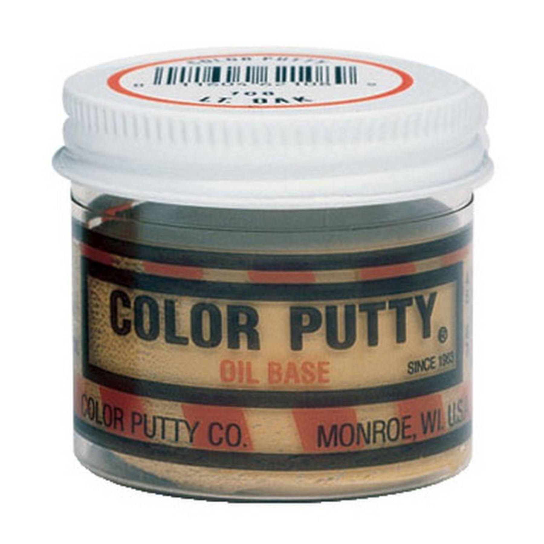 Color Putty 102 Oil-based Wood Filler, 3.68 oz Jar
