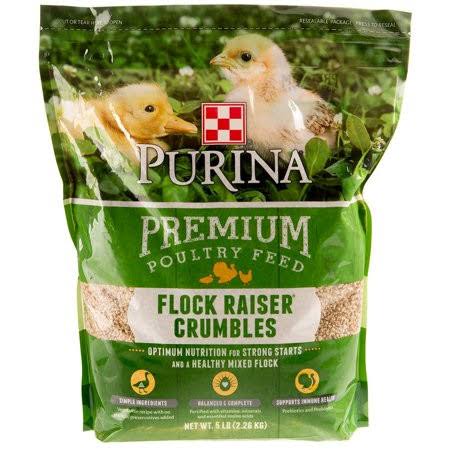 Purina Flock Raiser Crumbles 5 lb