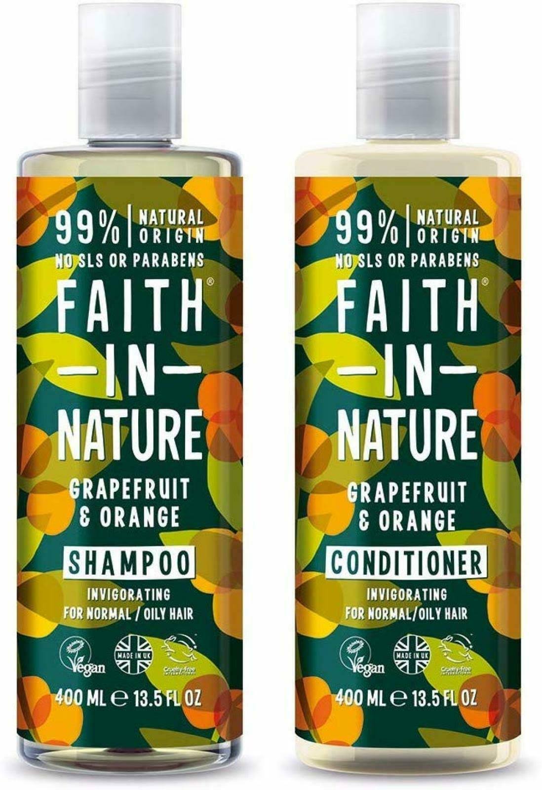 Faith in Nature Grapefruit & Orange Shampoo and Conditioner