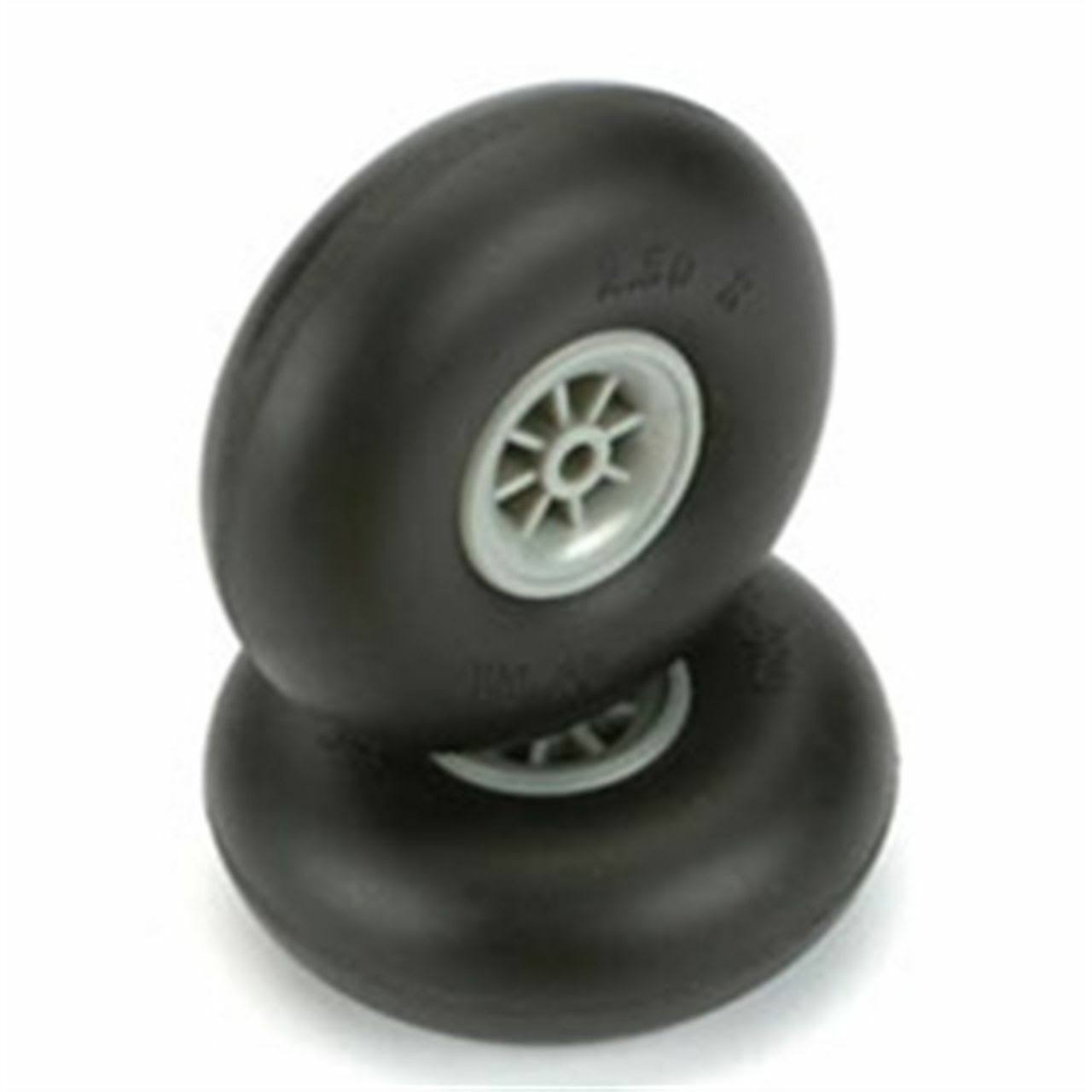 Dubro Products Db250r Smooth Low Bounce Wheels - 2 Wheels, 2.5"