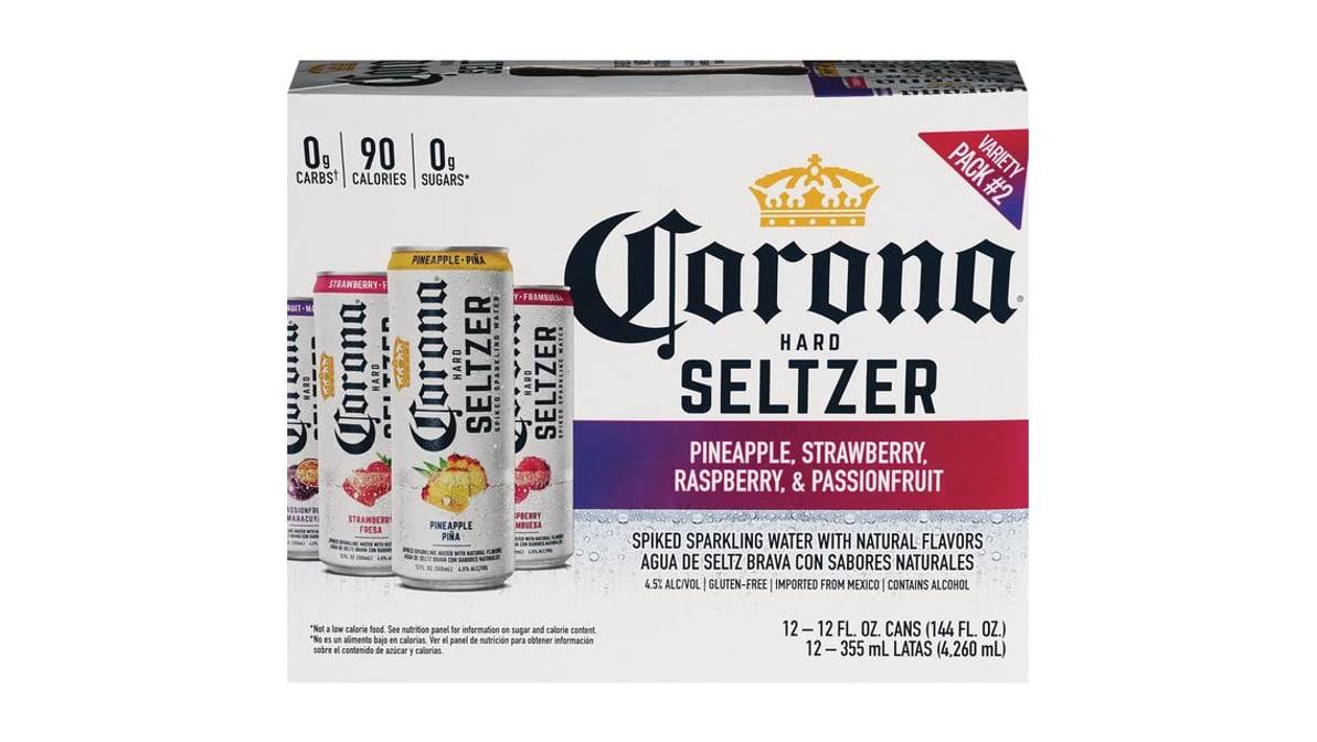 Corona Hard Seltzer, Berry, Mix Pack - 12 pack, 12 fl oz cans