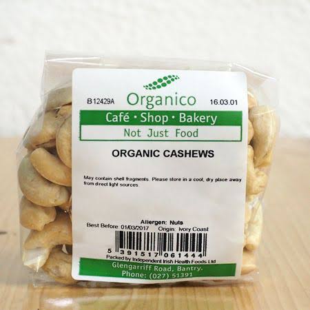 Organico Organic Cashew Pieces (250g)|Organico