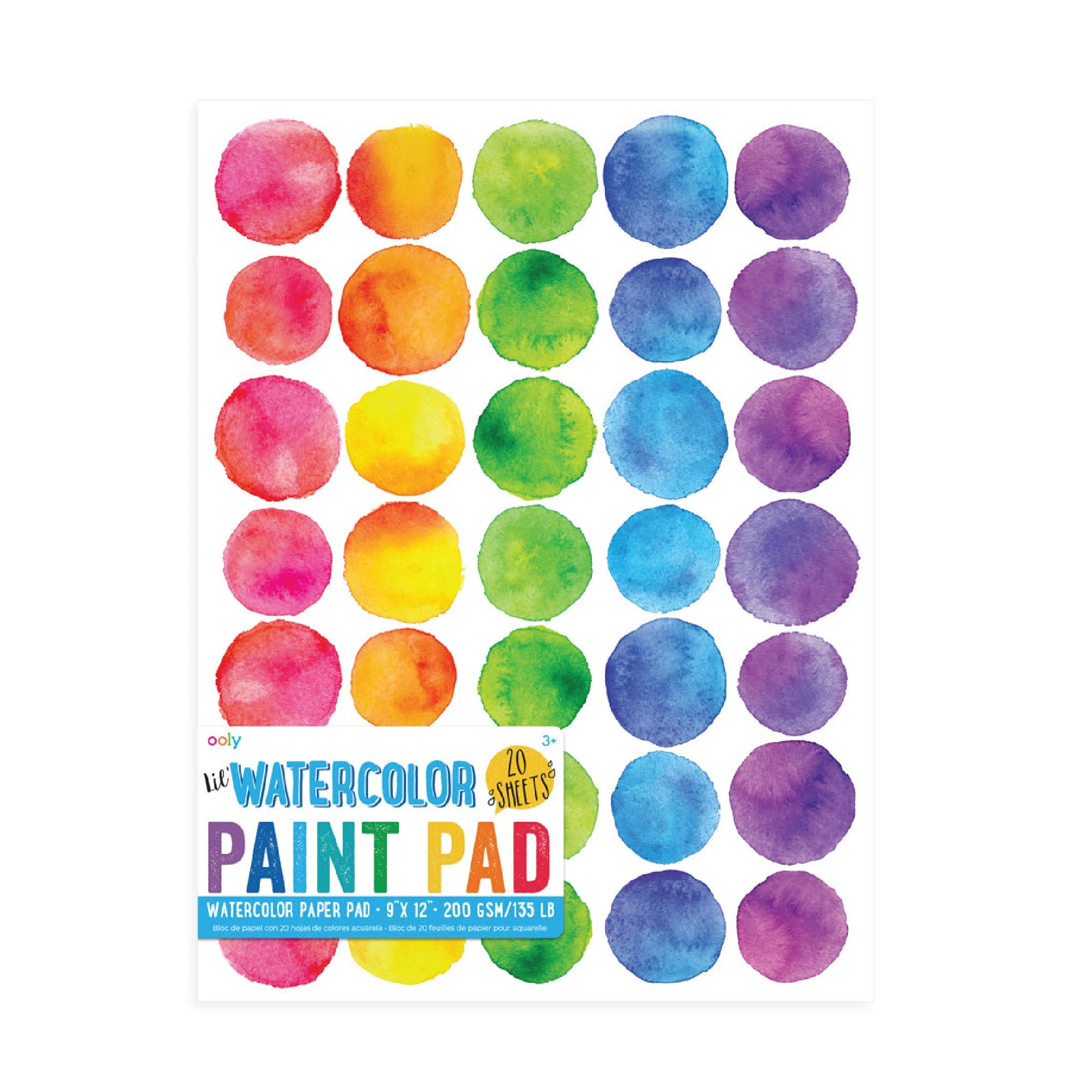 Ooly Lil' Watercolor Paint Pad One-Size