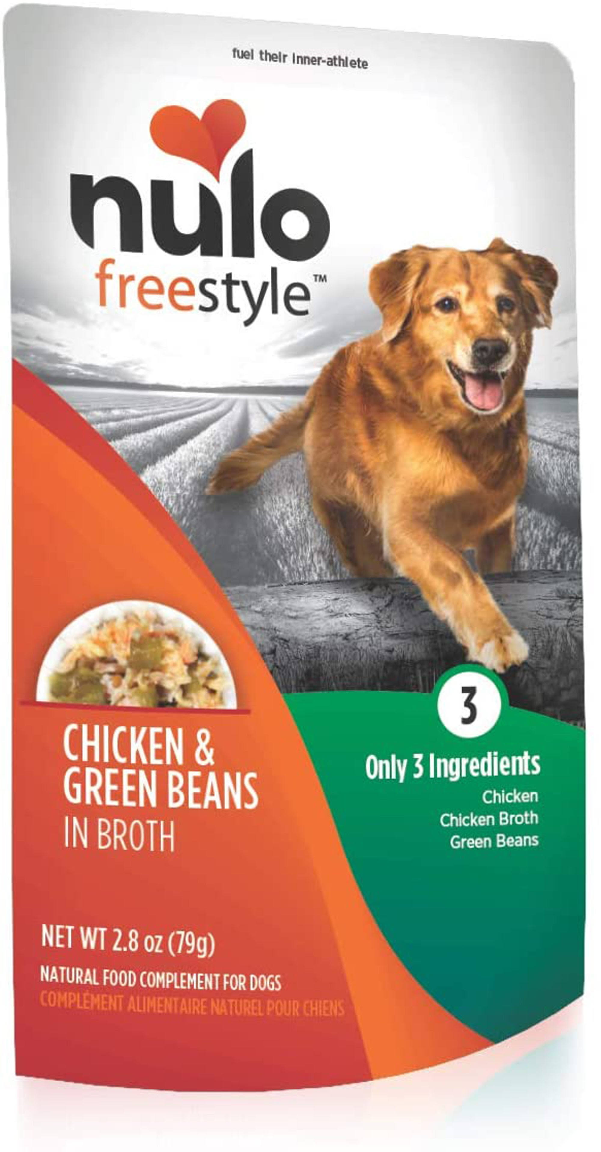 Nulo Freestyle Grain-Free Chicken & Green Bean Dog Pouch