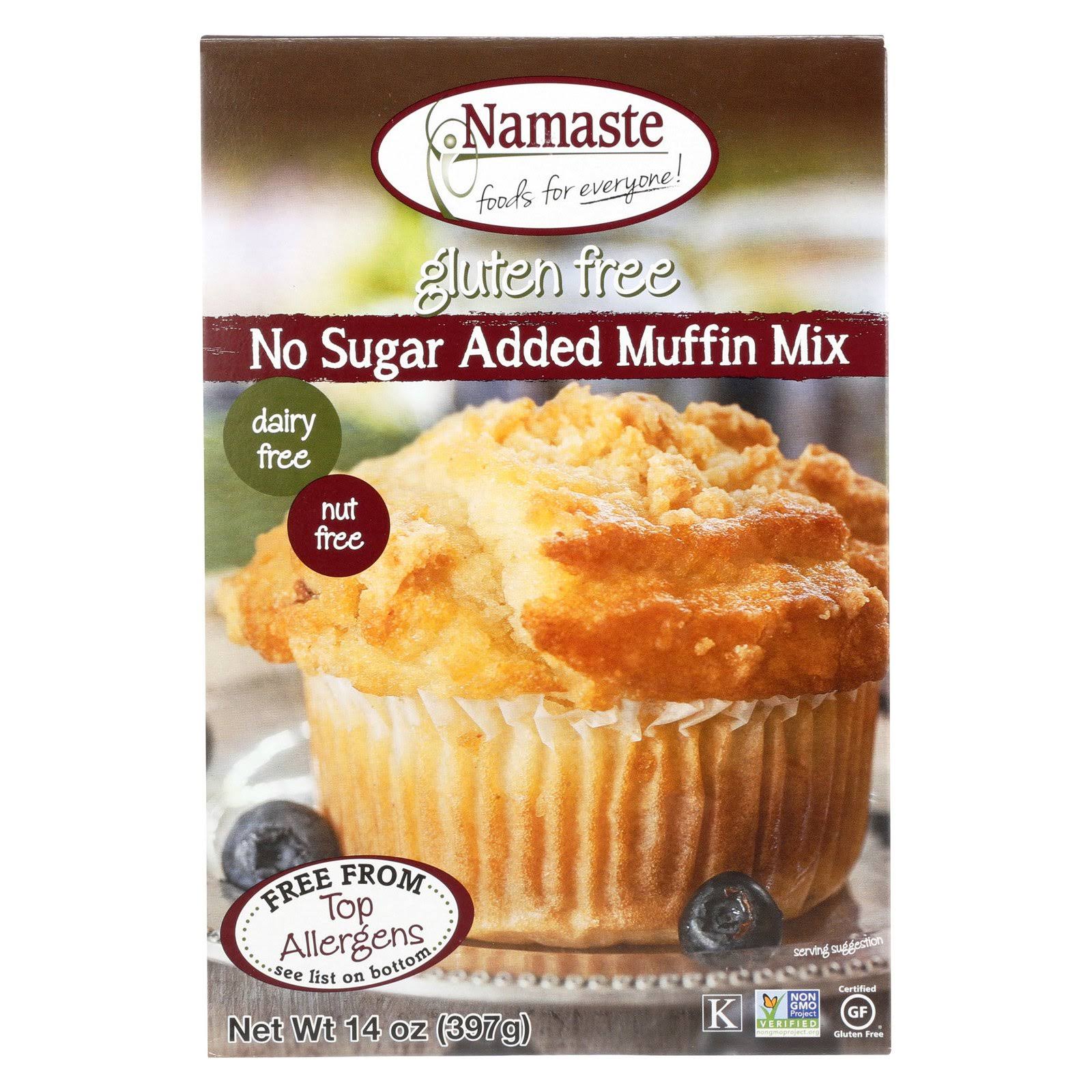 Namaste Gluten Free No Sugar Added Muffin Mix - 14oz