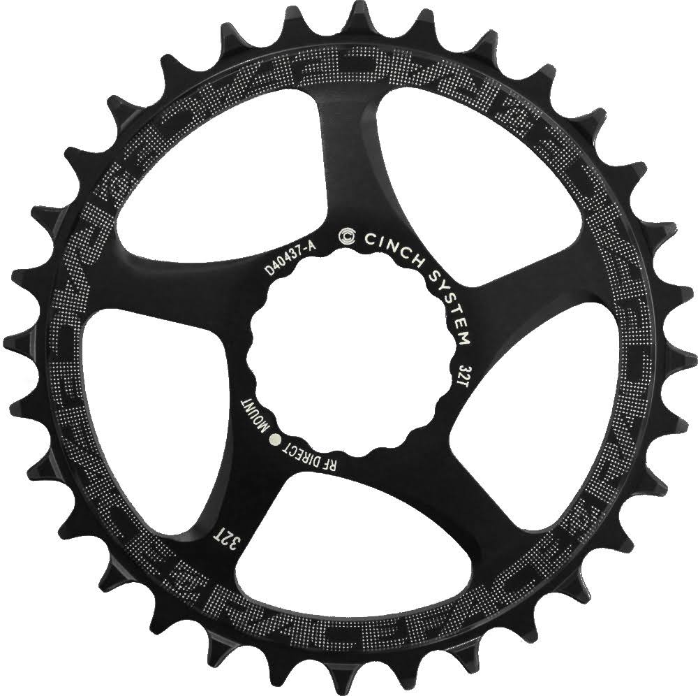Race Face Cinch Narrow Wide Direct Mount Chainring - Black, 34T