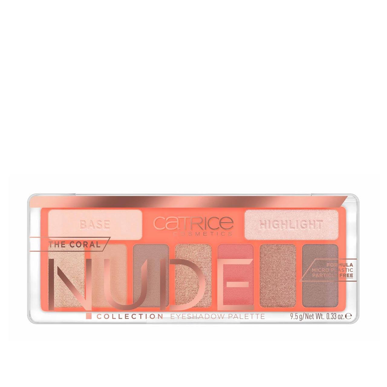 Catrice The Coral Nude Eyeshadow Palette 010 peach passion 9,5 grams