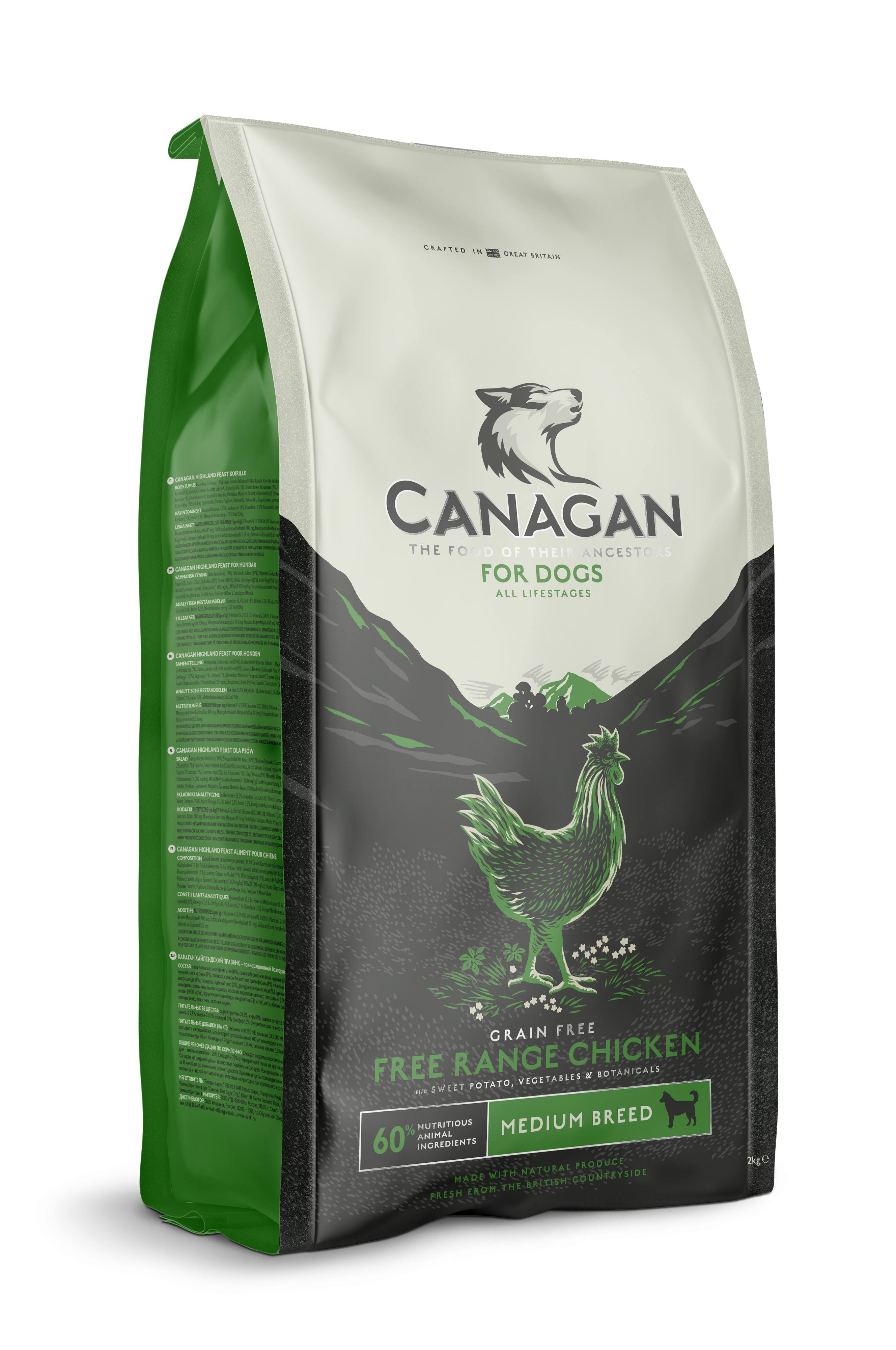 Canagan Free-Run Chicken Dog Dry Food, 12kg / 12kg