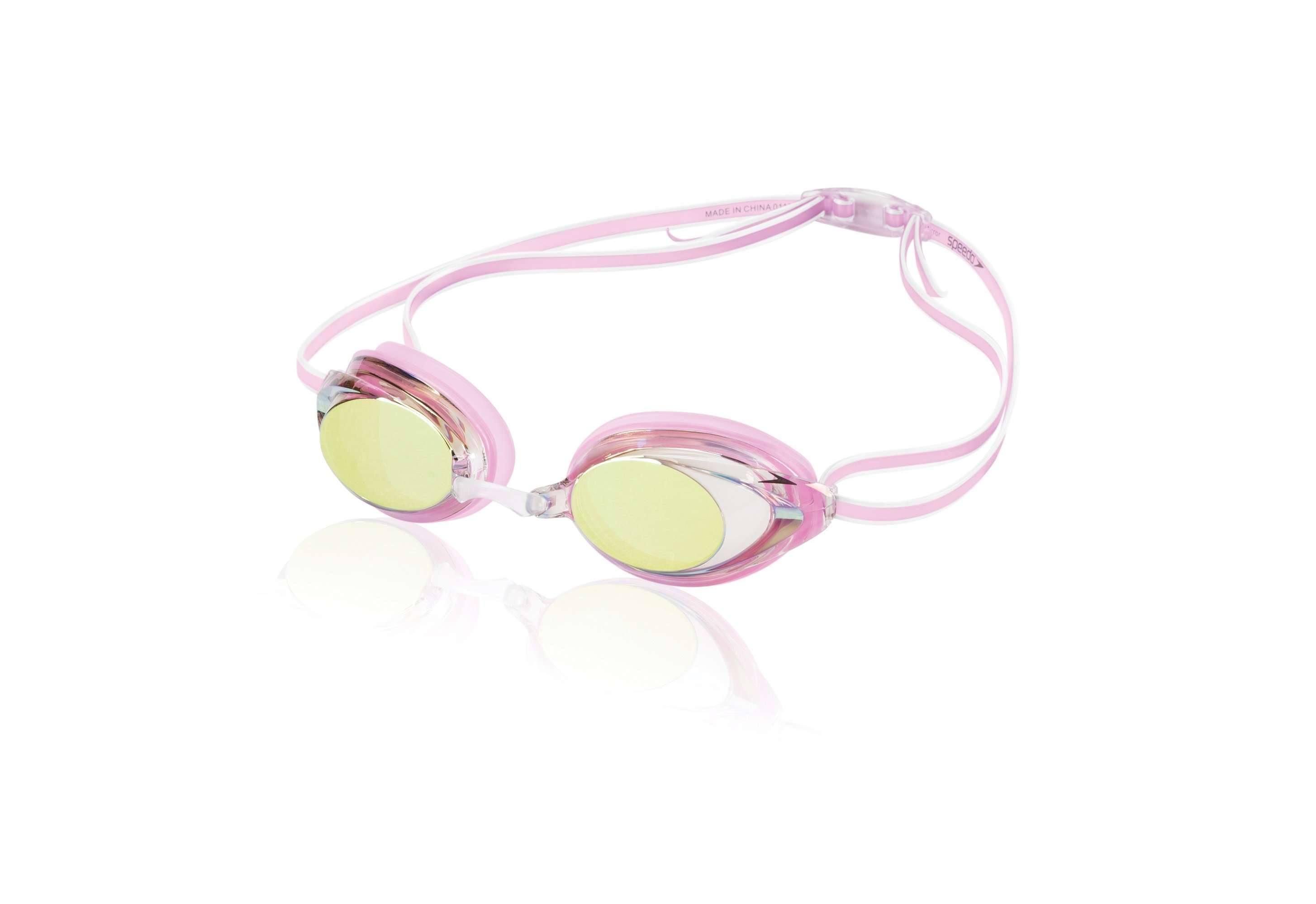 Speedo Women's Vanquisher 2.0 Mirrored Goggles - Pink, One Size