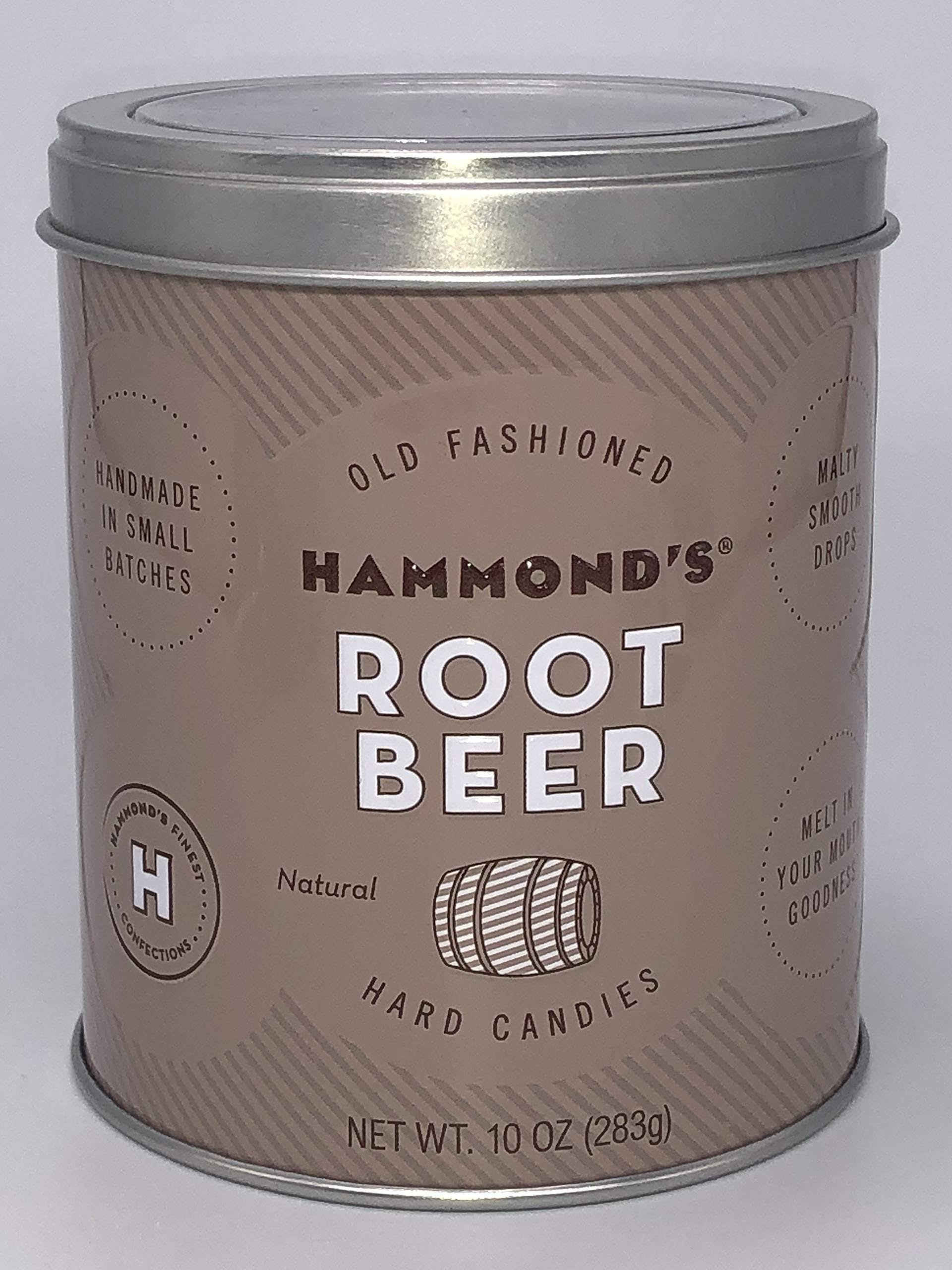 Hammond's All Natural Root Beer Drops Candies - 10oz