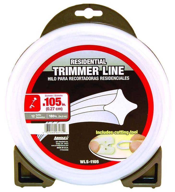Arnold WLS-1105 Universal Trimmer Line, for Use with Most Gas String Trimmers, Polymer | Lawn & Garden | Best Price Guarantee | Delivery Guarantee