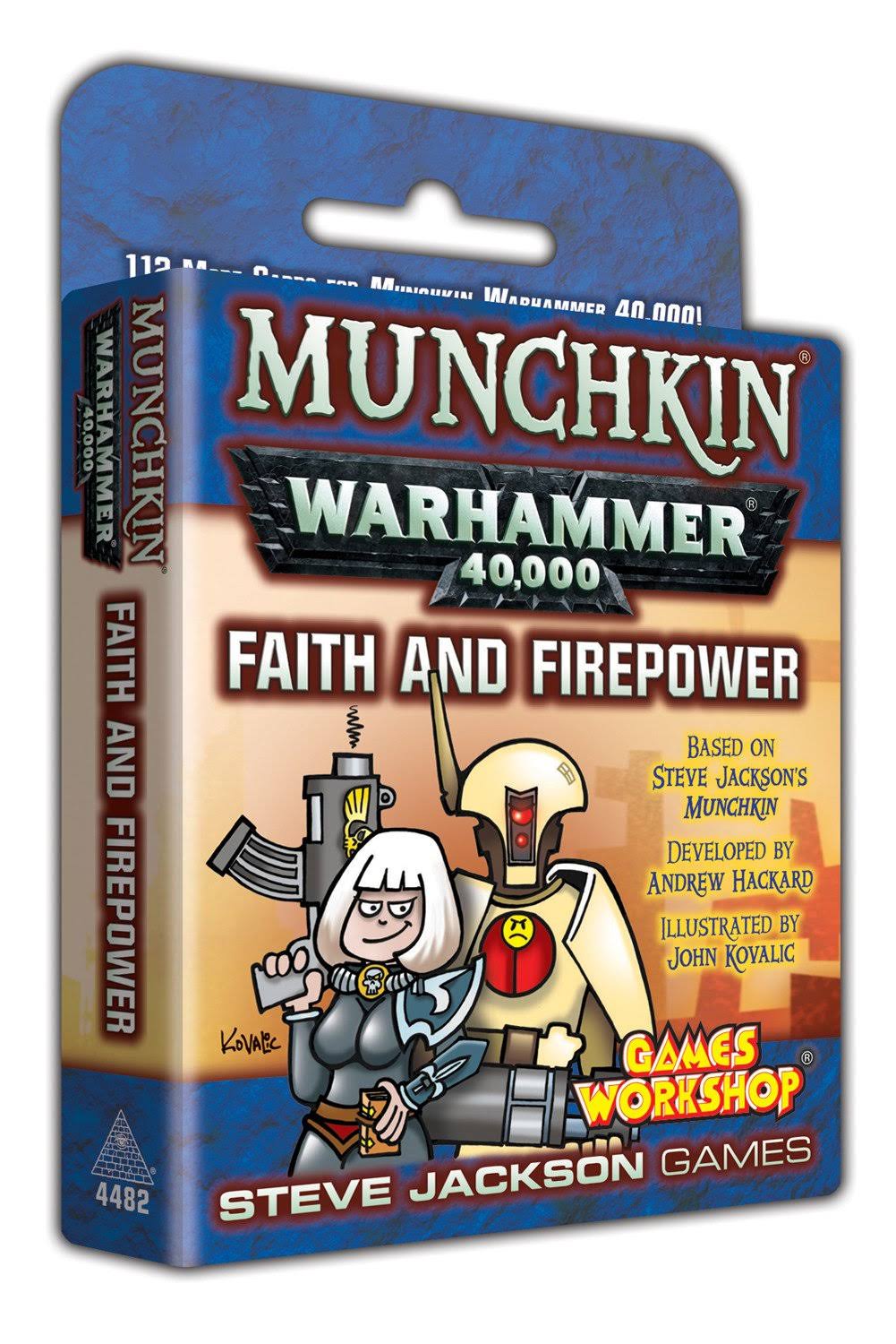 Munchkin WH 40k Faith and Firepower Steve Jackson Games