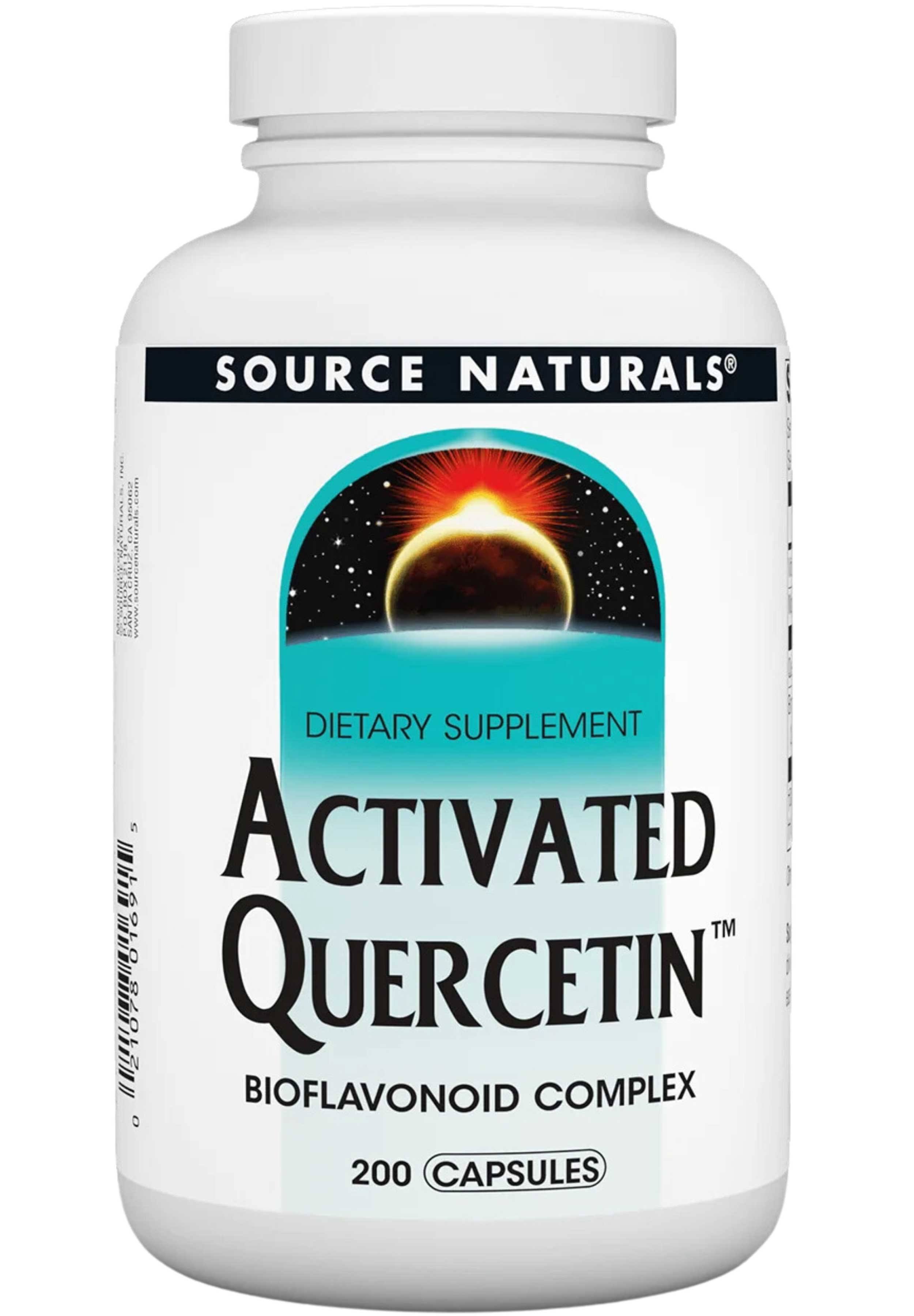 Source Naturals Activated Quercetin Dietary Supplement - 200 Tablets