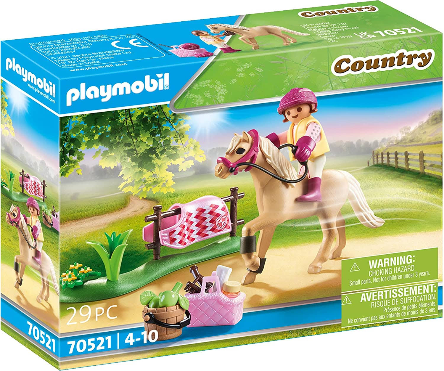 PLAYMOBIL 70521 - Collectible German Riding Pony