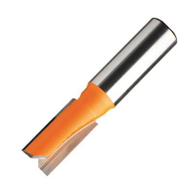 CMT Solid Carbide Straight Bit - 1/4in Shank, 1in x 3/4in