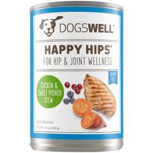 Dogswell Happy Hips for Dogs - Chicken & Sweet Potato Stew Recipe, 13oz