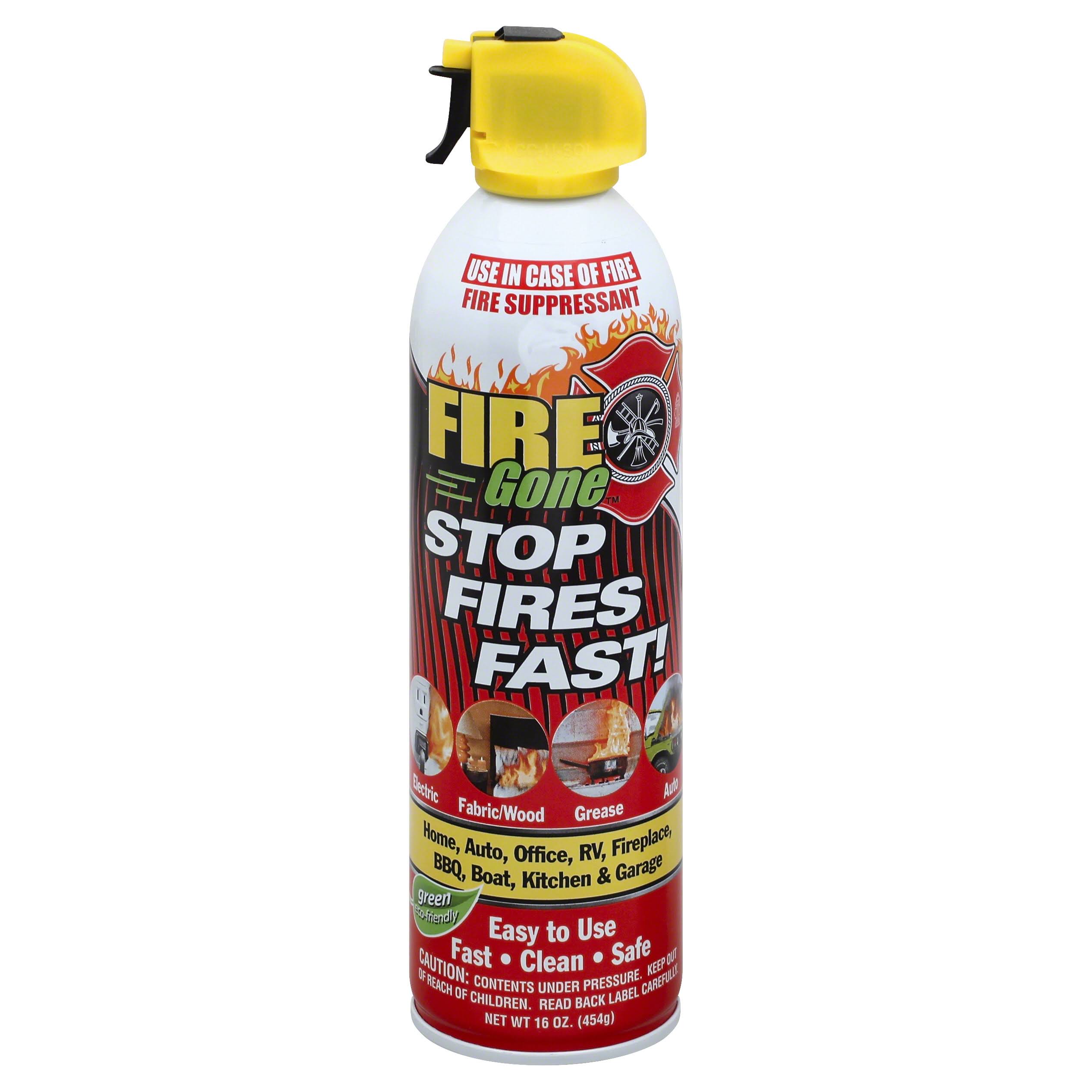Max Pro Fire Gone Suppressant Extinguisher - 16oz, x2