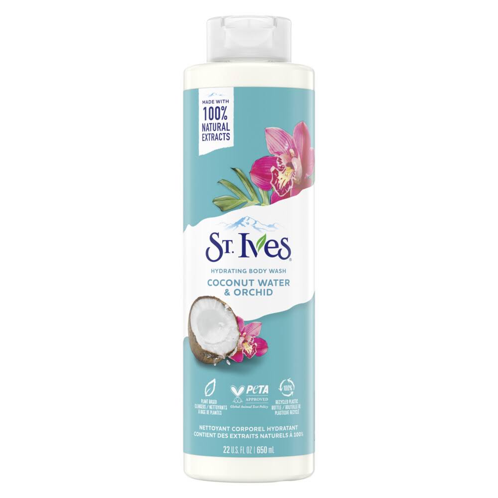 St. Ives Body Wash Coconut Water & Orchid