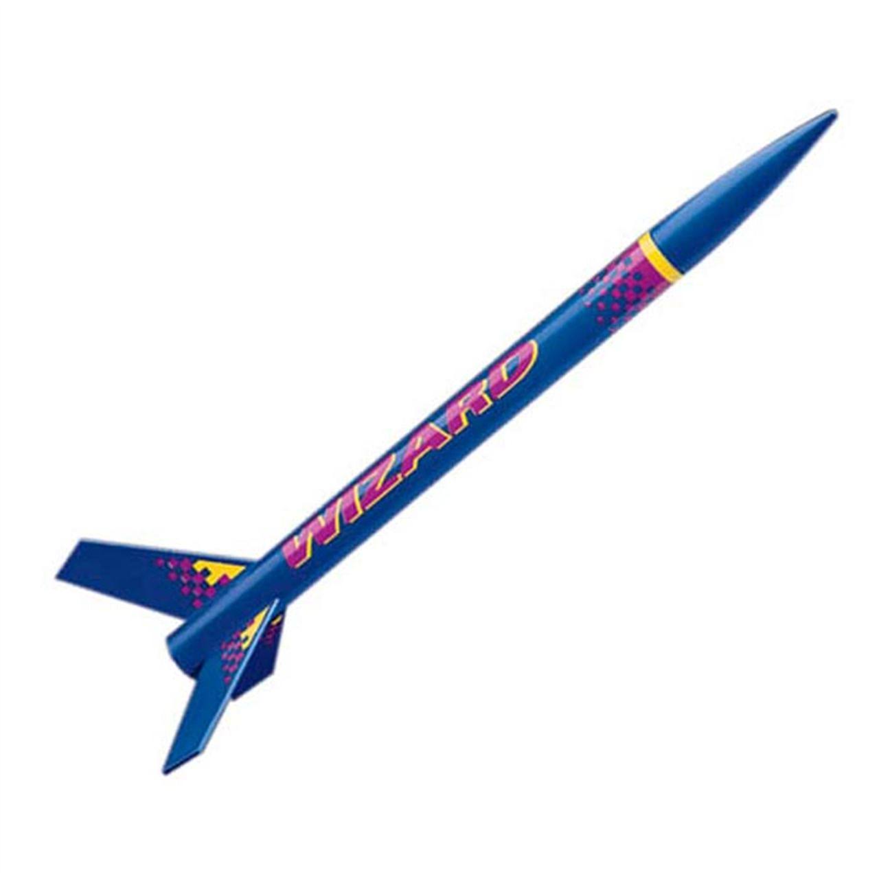 Estes 1292 Wizard Flying Model Rocket Kit Toy
