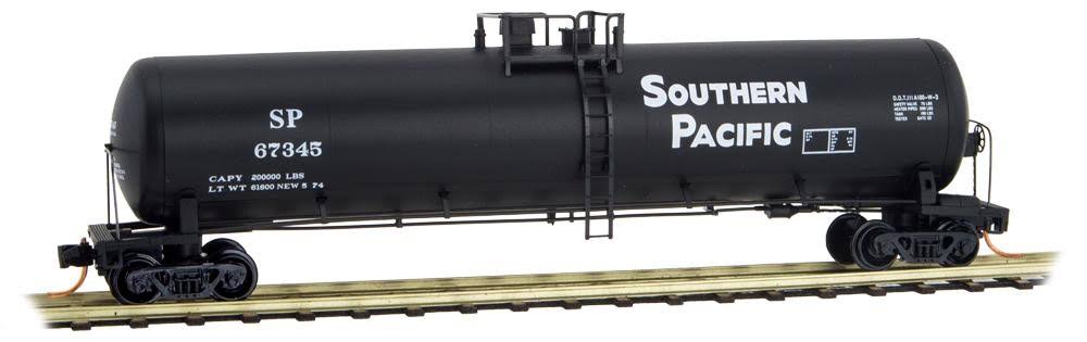 Micro-Trains MTL N-Scale 56Ft. GS Tank Freight Car Southern Pacific/SP #67345