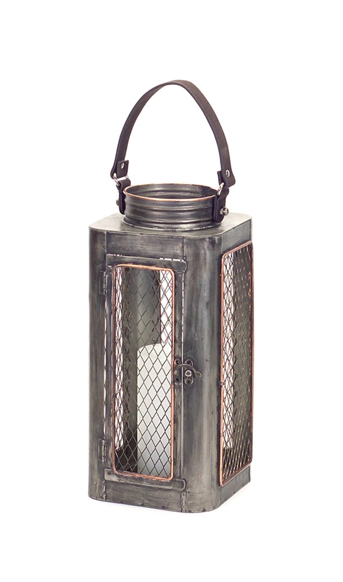 Melrose International Lantern with Leather Handle